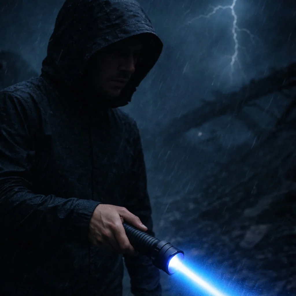 High Power Flashlight Tactical Waterproof Design - Image 5